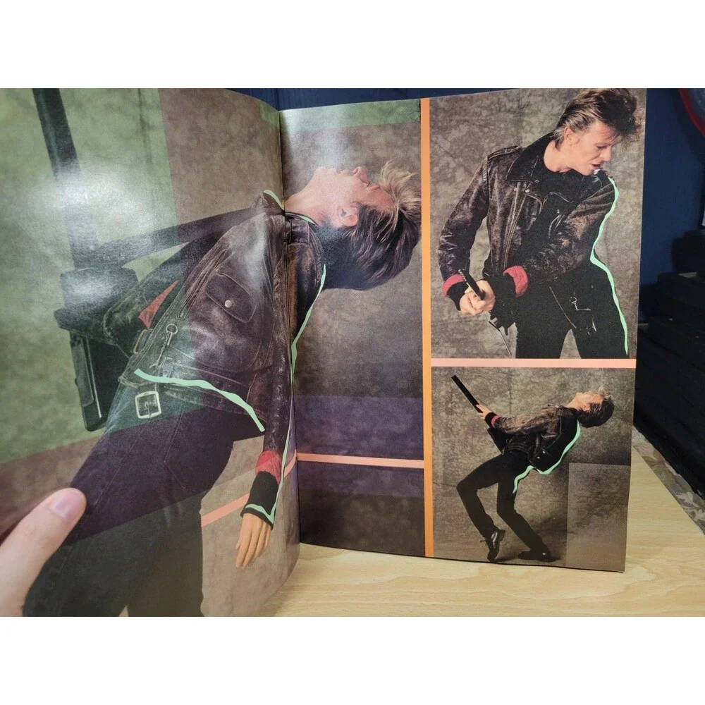 Vintage David Bowie The Glass Spider Tour Program